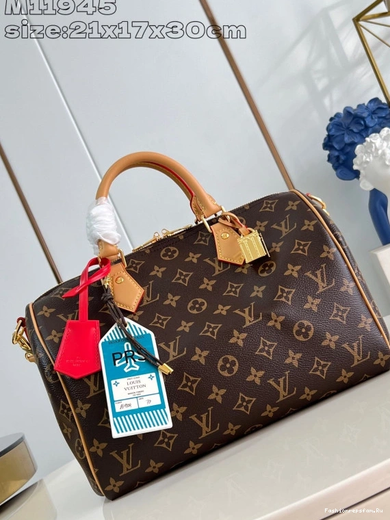 FS CHEAP Soft Louis Speedy 30 Crafty Vuitton 0710